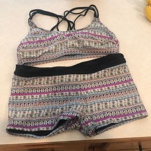 EUC Cute Strappy Back Bikini 👙 Size Large